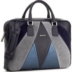 Plecaki męskie: Torba na laptopa GINO ROSSI – XA3073-ELB-BGBW-0167-Ta L Granatowy