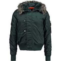 Alpha Industries Kurtka przejściowa dark petrol. Zielone kurtki męskie Alpha Industries, m, bez wzorów, z nylonu. Za 699,00 zł.