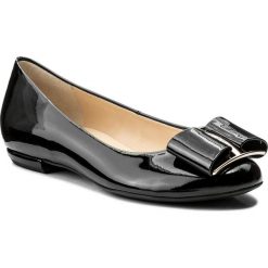 Baleriny damskie lakierowane: Baleriny HÖGL - 5-101084 Schwarz 0100