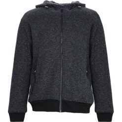 Czarna Bluza Extrovert. Czarne bluzy męskie rozpinane marki Born2be, xl, z dresówki, z kapturem. Za 89,99 zł.