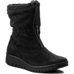 Buty zimowe damskie: Botki ROMIKA – Varese N 45 50245 73 100 Black