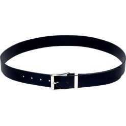 PASEK MĘSKI SKÓRZANY Z PRZESZYCIAMI. Czarne paski męskie Top Secret, w paski, klasyczne. Za 34,99 zł.