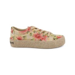 Laura Biagiotti Sneakersy 5621. Brązowe sneakersy damskie Laura Biagiotti, z gumy. Za 128,00 zł.