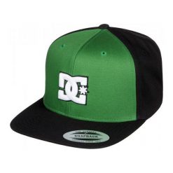 DC Czapka Z Daszkiem Snappy M Hats Fluo Green. Zielone czapki z daszkiem męskie marki DC, z bawełny, eleganckie. W wyprzedaży za 80,00 zł.