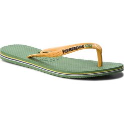 Japonki HAVAIANAS - Sl Brasil Cf 41407130078 Green Bambo. Klapki damskie Havaianas. W wyprzedaży za 99,00 zł.