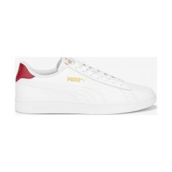 Puma Smash V2 Tenisówki Biały. Białe trampki męskie Puma, bez wzorów, ze skóry, bez zapięcia. Za 257,95 zł.