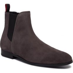 Sztyblety HUGO - Boheme 50389460 10208788 01 Dark Grey 021. Szare sztyblety męskie HUGO, ze skóry, bez zapięcia. Za 849,00 zł.