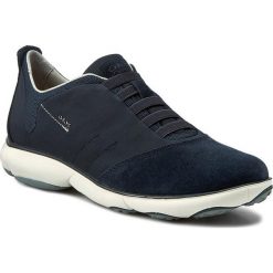 Półbuty GEOX - U Nebula B U52D7B 0ZB22 C4002 Morski. Niebieskie półbuty męskie Geox, na co dzień, bez wzorów, ze skóry, eleganckie, bez zapięcia. Za 509,00 zł.