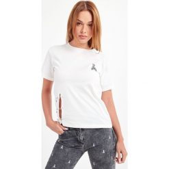 T-SHIRT Patrizia Pepe. T-shirty damskie Patrizia Pepe, xs, bez wzorów, bez kołnierzyka. Za 439,00 zł.