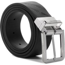 Pasek Męski CALVIN KLEIN - 3,5Cm Adj. Rev. Logo Belt K50K504490 904. Czarne paski męskie Calvin Klein, w paski, ze skóry. W wyprzedaży za 239,00 zł.