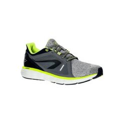 Buty do biegania RUN CONFORT męskie. Szare buty męskie do biegania marki KALENJI, z poliesteru. Za 169,99 zł.
