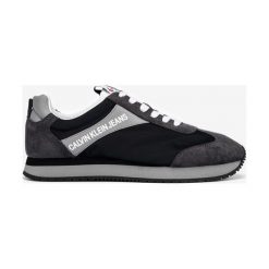 Calvin Klein Jerrold Tenisówki Czarny. Czarne trampki i tenisówki damskie Calvin Klein, bez wzorów, z jeansu, bez zapięcia. Za 497,95 zł.