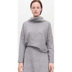 Bluza z golfem - Szary. Szare bluzy damskie Reserved, s, bez wzorów, bez rękawów, bez kaptura. Za 79,99 zł.