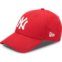 Czapka z daszkiem NEW ERA - 940 Leag Basic Neyy 10531938 Czerwony. Czerwone czapki męskie New Era, bez wzorów, z bawełny. Za 99,99 zł.