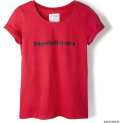 Bluzki, topy, tuniki: T-shirt czerwony Superbohaterka