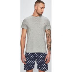 Guess Jeans - Piżama. Szare piżamy męskie Guess Jeans, xl, z aplikacjami, z bawełny, bez rękawów. W wyprzedaży za 199,90 zł.