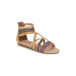 Sandały Dziecko Bullboxer AED048. Pomarańczowe sandały dziewczęce marki Bullboxer. Za 125,30 zł.