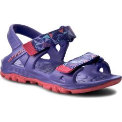Sandały MERRELL - Hydro Drift MC56495 Fioletowy. Fioletowe sandały dziewczęce marki Merrell, z tworzywa sztucznego, bez zapięcia. Za 179,00 zł.