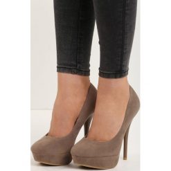 Szpilki: Khaki Szpilki Janette