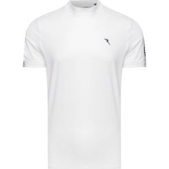 T-shirt CHERVO LUGANO RYDER CUP 2022. Białe t-shirty męskie Chervo, s, bez wzorów, z tkaniny, z golfem. Za 400,00 zł.