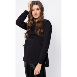 Bluza Emporio Armani 3H2M7P 2J60Z 0999. Czarne bluzy damskie Emporio Armani, m, bez wzorów, z bawełny, bez rękawów, bez kaptura. W wyprzedaży za 519,00 zł.