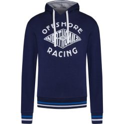 Bluza NORTH SAILS Granatowy. Niebieskie bluzy męskie marki North Sails, z nadrukiem, z bawełny, z kapturem, bez rękawów, z kapturem. W wyprzedaży za 288,00 zł.