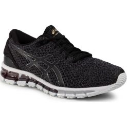 Buty ASICS - Gel-Quantum 360 Knit 2 T8G3N Black/Carbon/Pale Gold 9097. Czarne buty sportowe męskie Asics, z tworzywa sztucznego, bez zapięcia, do biegania. W wyprzedaży za 659,00 zł.