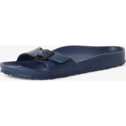 Birkenstock - Sandały damskie – Madrid EVA, niebieski. Niebieskie sandały damskie Birkenstock, bez wzorów, z syntetyku, eleganckie, bez obcasa, bez zapięcia. Za 159,95 zł.