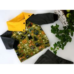 Bluzy dziewczęce: Czadowa bluza z kominem Stworki