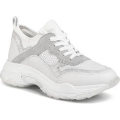 Sneakersy MARCO TOZZI - 2-23775-24 White Comb 197. Białe półbuty damskie Marco Tozzi, ze skóry. W wyprzedaży za 239,00 zł.