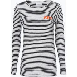 T-shirty damskie: Marc O’Polo Denim – Damska koszulka z długim rękawem, czarny