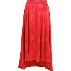 Gestuz SETTIA SKIRT Długa spódnica poinsettia. Czerwone długie spódnice marki Gestuz, z wiskozy, długie. W wyprzedaży za 411,95 zł.