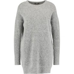 Swetry klasyczne damskie: mbyM ATHENS Sweter grey melange