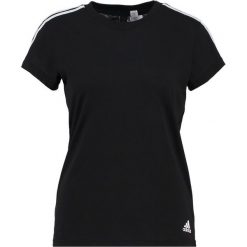 Adidas Performance SLIM TEE Tshirt basic black/white. Czarne t-shirty damskie adidas Performance, xxs, z bawełny. Za 129,00 zł.