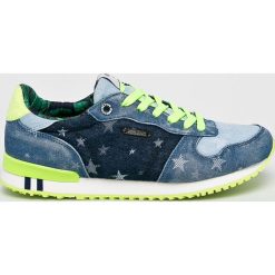 Pepe Jeans - Buty Gable Patch Star. Niebieskie buty sportowe damskie Pepe Jeans, bez wzorów, z jeansu, sportowe. W wyprzedaży za 199,90 zł.