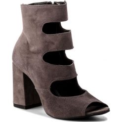 Botki SERGIO BARDI - Etroubles SS127311818JR 209. Szare botki damskie na obcasie marki Sergio Bardi, ze skóry. W wyprzedaży za 219,00 zł.