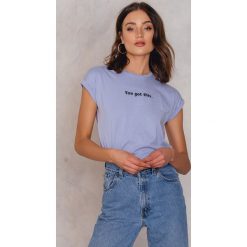 T-shirty damskie: Therese Lindgren T-shirt Victoria – Purple,Blue