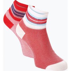 Tommy Hilfiger - Skarpety damskie pakowane po 2 szt., czerwony. Czerwone skarpetki damskie TOMMY HILFIGER, w paski, prążkowane. Za 39,95 zł.