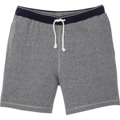Długie szorty dresowe bonprix szary melanż. Szare spodenki i szorty męskie bonprix, xl, bez wzorów, z dresówki, długie. Za 49,99 zł.