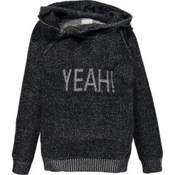 Mek - Sweter dziecięcy 128-170 cm. Czarne swetry chłopięce Mek, bez wzorów, z dzianiny, z kapturem. W wyprzedaży za 99,90 zł.