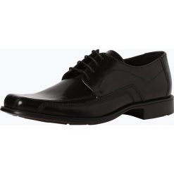 Lloyd - Męskie buty sznurowane ze skóry – Dagan, czarny. Czarne buty wizytowe męskie marki Lloyd, ze skóry, na sznurówki. Za 449,95 zł.