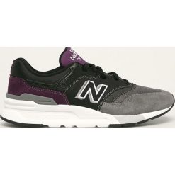 New Balance - Buty CM997HEK. Czarne sneakersy męskie New Balance, ze skóry, na sznurówki. W wyprzedaży za 329,90 zł.
