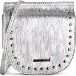 Saszetka nerka MONNARI - BAG2060-022 Silver. Szare nerki damskie Monnari, bez wzorów, ze skóry ekologicznej, młodzieżowe, bez dodatków. W wyprzedaży za 99,00 zł.
