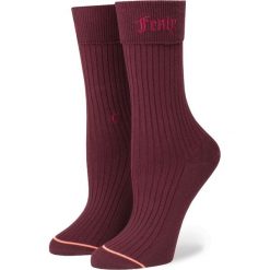 Skarpety Stance Rihanna Fenty (W425D17FEN-BURGUNDY). Czerwone skarpetki damskie marki Stance. Za 34,99 zł.