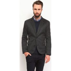 Marynarka męska klasyczna z guzikiem. Czarne marynarki męskie Top Secret, m, bez wzorów, eleganckie. W wyprzedaży za 89,99 zł.