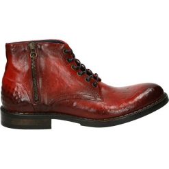 Botki męskie - 10032 SAF ROS. Brązowe botki męskie Venezia, ze skóry. Za 739,00 zł.