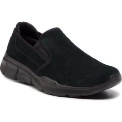 Półbuty SKECHERS - Substic 52938/BBK Black. Zielone półbuty męskie Skechers, na co dzień, bez wzorów, ze skóry, bez zapięcia. W wyprzedaży za 239,00 zł.