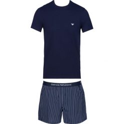 Piżama męska Emporio Armani 111339OP576. Piżamy męskie Emporio Armani, m, bez wzorów, z krótkim rękawem. Za 395,00 zł.
