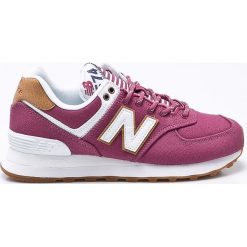 New Balance - Buty WL574SYF. Szare buty sportowe damskie marki New Balance, z materiału. W wyprzedaży za 299,90 zł.