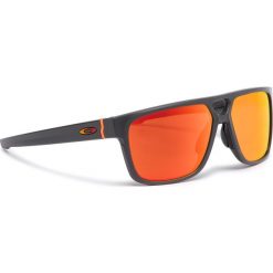 Okulary przeciwsłoneczne OAKLEY - Crossrange Patch OO9382-0960 Matte Carbon/Prizm Ruby. Szare okulary przeciwsłoneczne męskie Oakley, z tworzywa sztucznego. W wyprzedaży za 579,00 zł.